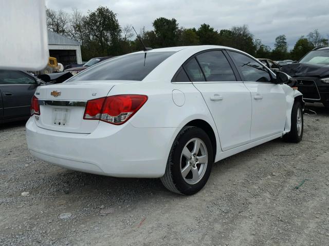 1G1PC5SB3E7318994 - 2014 CHEVROLET CRUZE LT WHITE photo 4