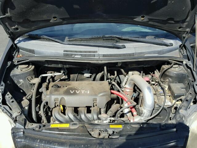 JTKKT624040053511 - 2004 TOYOTA SCION XA შავი ფოტო 7