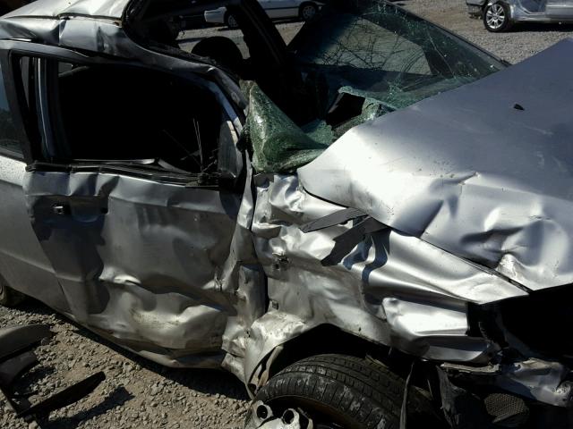 KL1TD56628B124109 - 2008 CHEVROLET AVEO BASE Gümüş fotoğraf 9