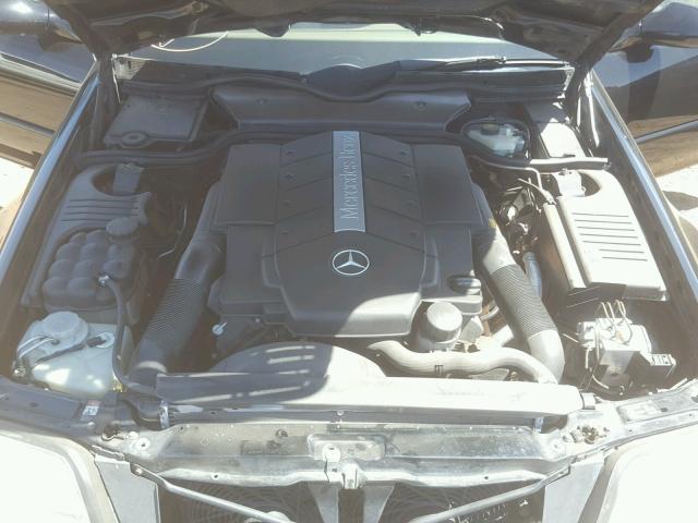 WDBFA68F7XF180716 - 1999 MERCEDES-BENZ SL 500 BLACK photo 7