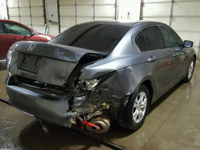 1HGCP26418A114983 - 2008 HONDA ACCORD GRAY photo 4