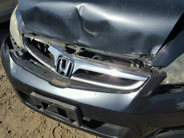 1HGCM66507A056212 - 2007 HONDA ACCORD EX GRAY photo 9