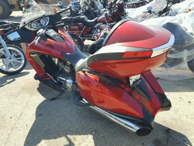 5VPSW36N4F3040411 - 2015 VICTORY MOTORCYCLES VISION TOU RED photo 3