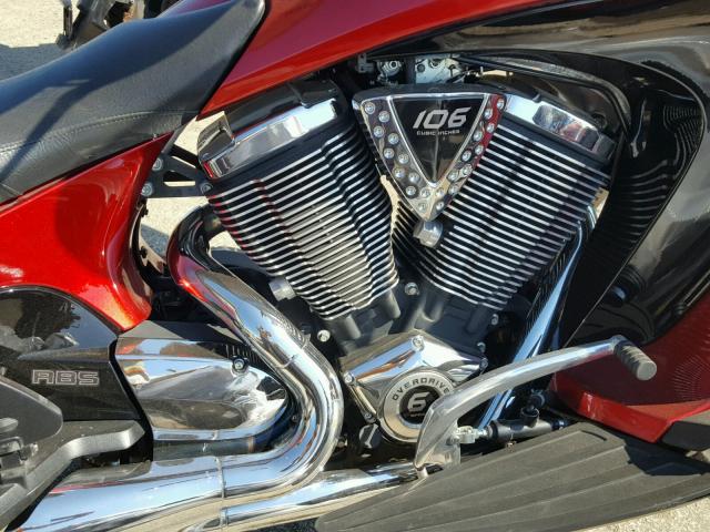 5VPSW36N4F3040411 - 2015 VICTORY MOTORCYCLES VISION TOU RED photo 7