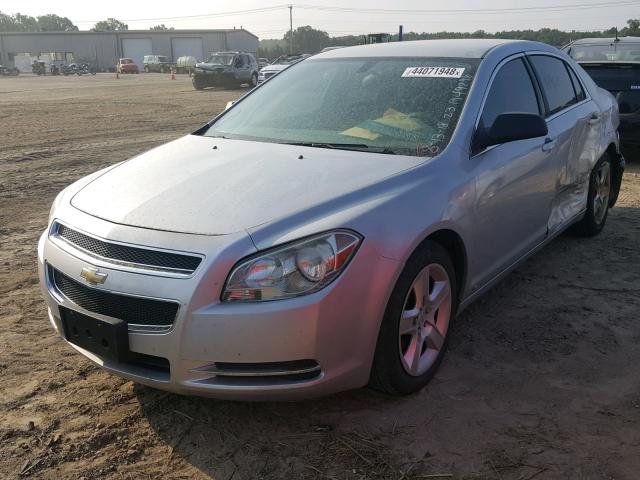 1G1ZG57B19F162102 - 2009 CHEVROLET MALIBU LS ვერცხლისფერი ფოტო 2