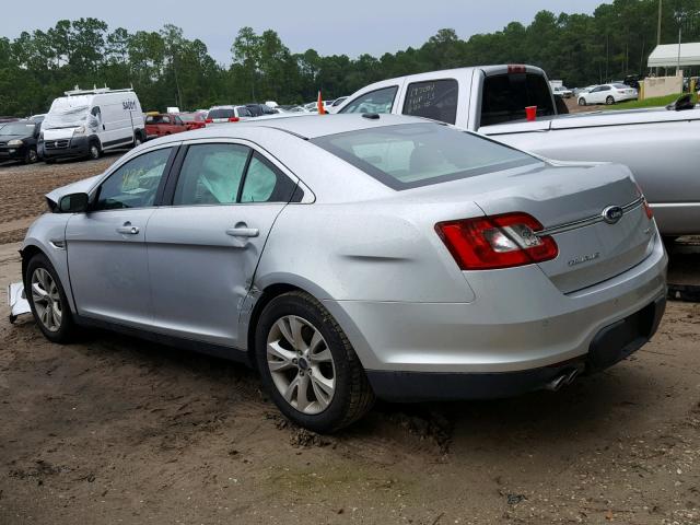 1FAHP2EW3BG186382 - 2011 FORD TAURUS SEL SILVER photo 3