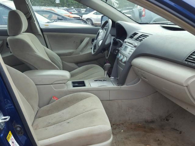 4T1BE46K38U244817 - 2008 TOYOTA CAMRY BLUE photo 5