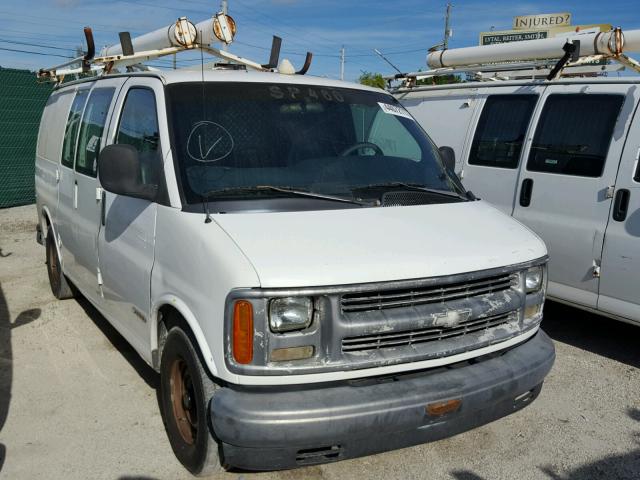 1GCEG15W6V1047586 - 1997 CHEVROLET EXPRESS G1 WHITE photo 1