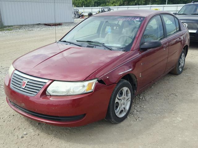 1G8AJ52F85Z143520 - 2005 SATURN ION LEVEL MAROON photo 2