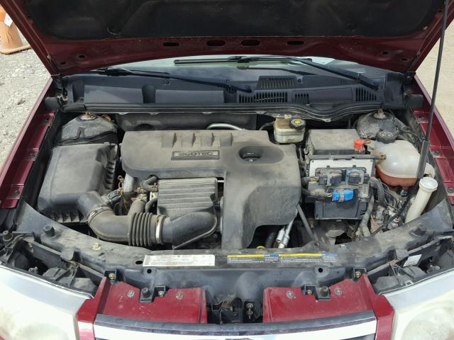 1G8AJ52F85Z143520 - 2005 SATURN ION LEVEL MAROON photo 7