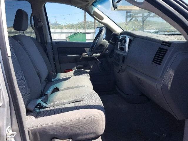 3D7KS28D78G248555 - 2008 DODGE RAM 2500 S SILVER photo 5