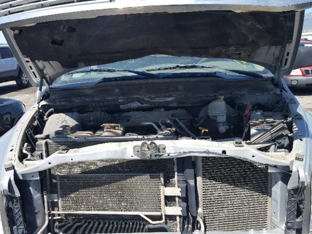 3D7KS28D78G248555 - 2008 DODGE RAM 2500 S SILVER photo 7