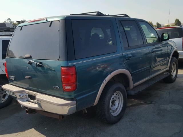 1FMPU18L0WLA73623 - 1998 FORD EXPEDITION BLACK photo 4