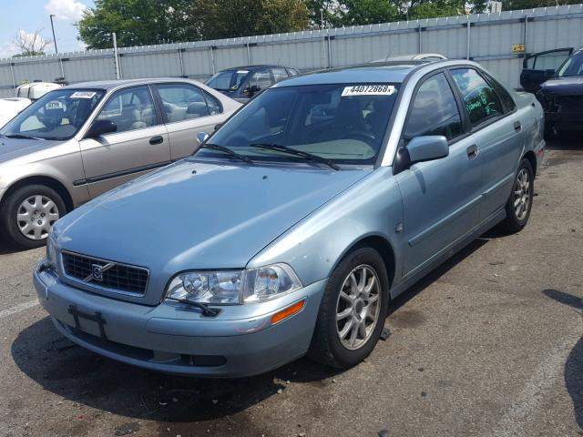 YV1VS29593F940819 - 2003 VOLVO S40 1.9T TEAL photo 2