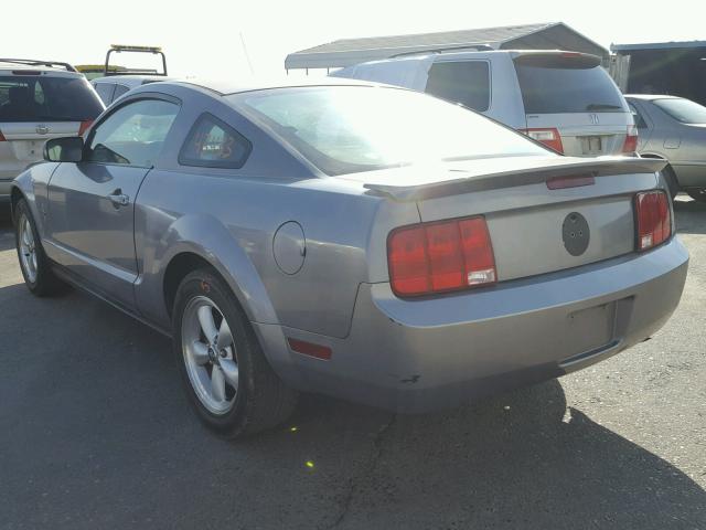 1ZVHT80N675319871 - 2007 FORD MUSTANG CHARCOAL photo 3