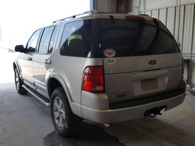 1FMZU75K03UC01856 - 2003 FORD EXPLORER L SILVER photo 3