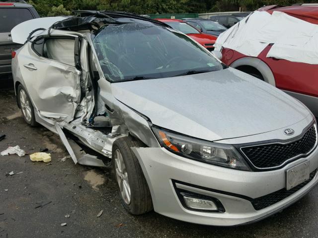 5XXGN4A79EG277139 - 2014 KIA OPTIMA EX SILVER photo 1