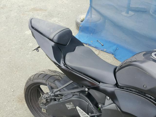 JKBZXJE11FA017277 - 2015 KAWASAKI ZX636 E BLACK photo 6