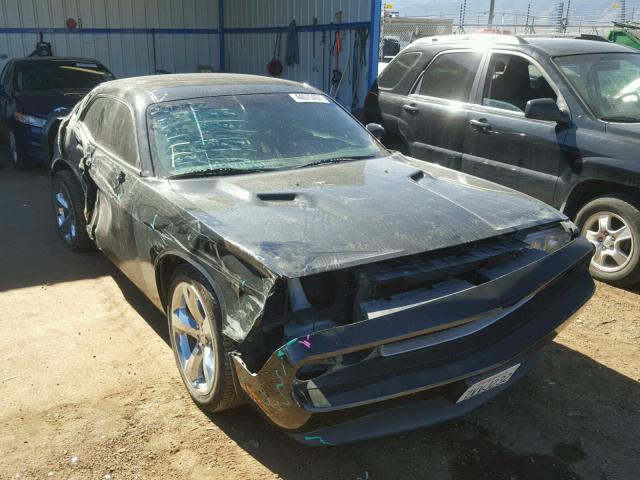 2C3CDYAG7EH285377 - 2014 DODGE CHALLENGER BLACK photo 1