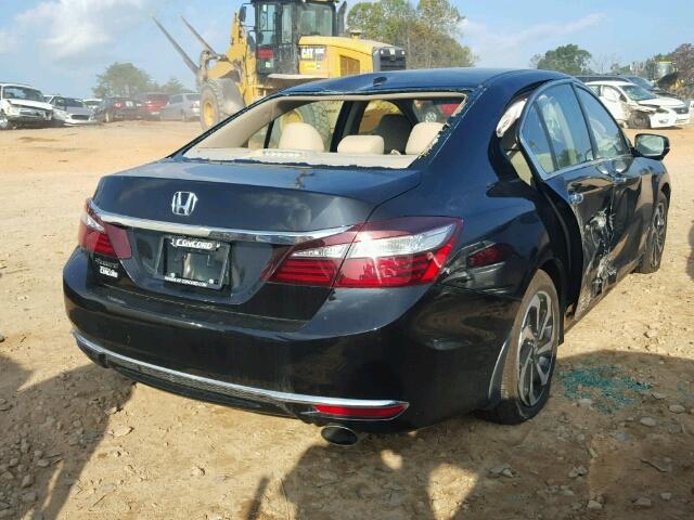 1HGCR2F85GA169187 - 2016 HONDA ACCORD EXL BLACK photo 4