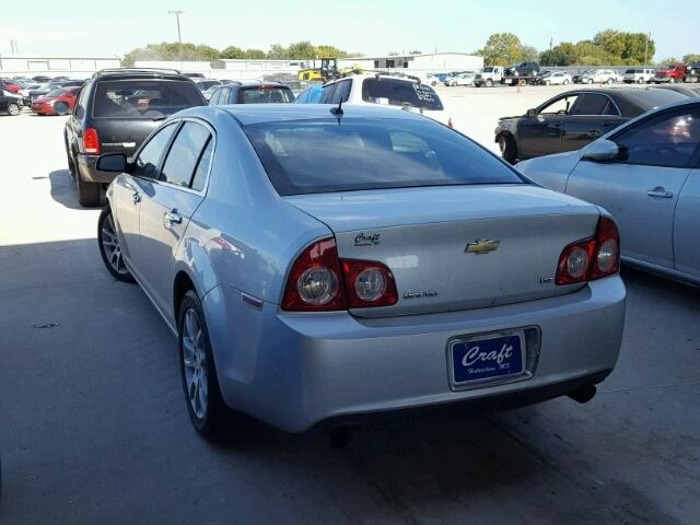 1G1ZK57719F257351 - 2009 CHEVROLET MALIBU LTZ 银色 照片 3