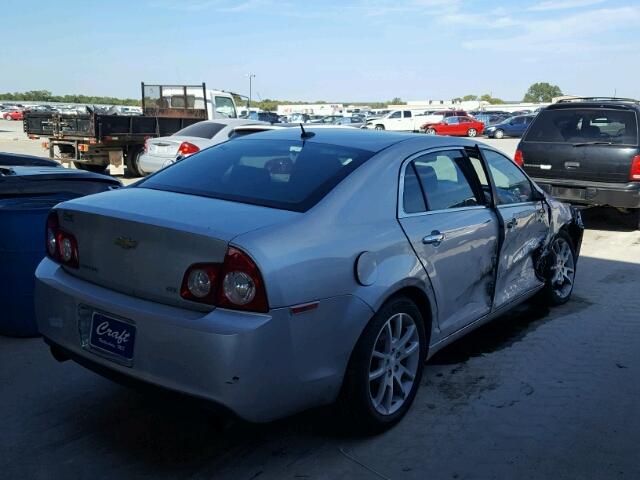 1G1ZK57719F257351 - 2009 CHEVROLET MALIBU LTZ SILVER photo 4