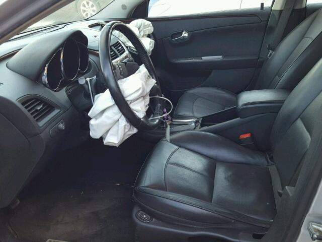1G1ZK57719F257351 - 2009 CHEVROLET MALIBU LTZ 银色 照片 5