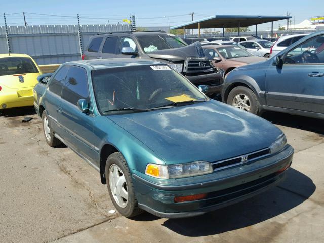 1HGCB7256MA031795 - 1991 HONDA ACCORD LX GREEN photo 1