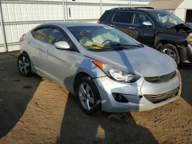 5NPDH4AE0DH363015 - 2013 HYUNDAI ELANTRA GL SILVER photo 1