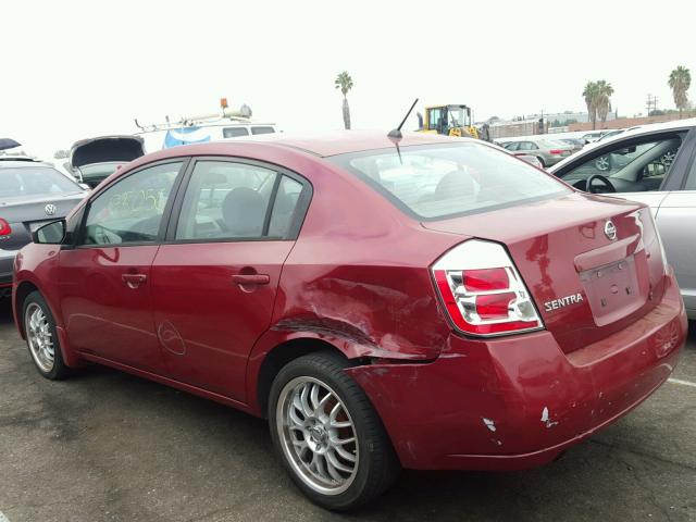 3N1AB61E18L730075 - 2008 NISSAN SENTRA 2.0 RED photo 3