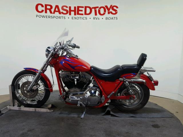 1HD1EAL13LY129404 - 1990 HARLEY-DAVIDSON FXR RED photo 5