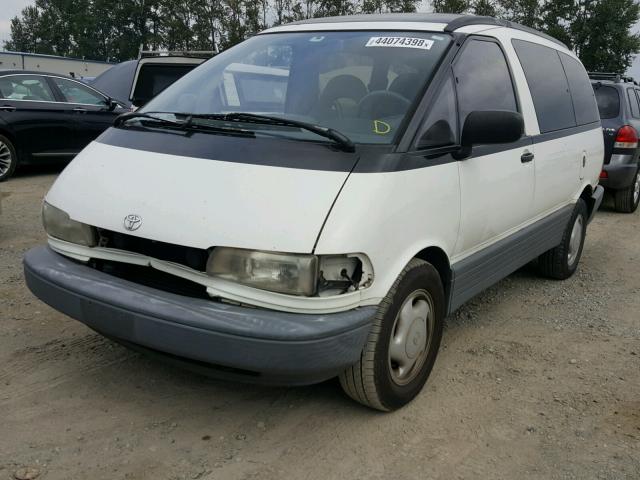 JT3AC12R9M0058390 - 1991 TOYOTA PREVIA LE WHITE photo 2