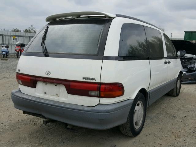 JT3AC12R9M0058390 - 1991 TOYOTA PREVIA LE WHITE photo 4