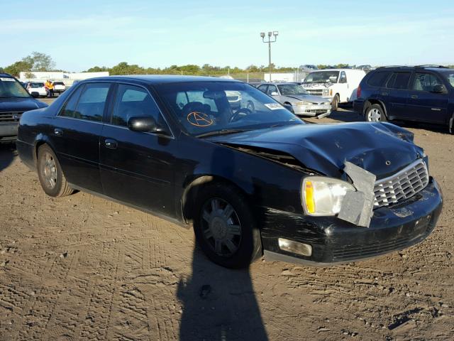 1G6KD54Y94U125929 - 2004 CADILLAC DEVILLE BLACK photo 1