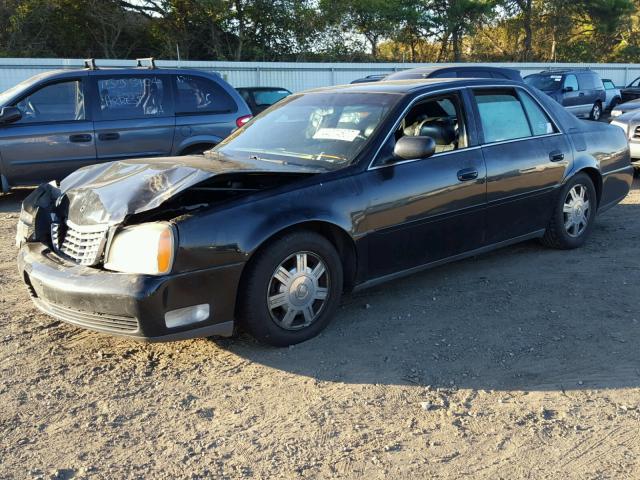 1G6KD54Y94U125929 - 2004 CADILLAC DEVILLE BLACK photo 2