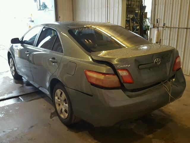 4T1BE46K27U504848 - 2007 TOYOTA CAMRY TEAL photo 3