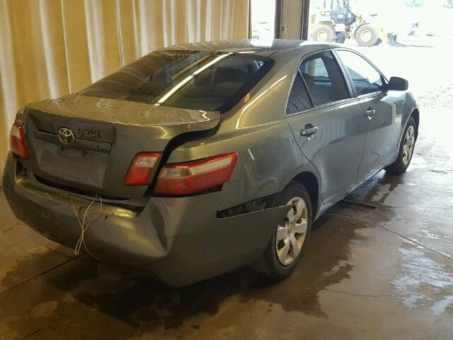 4T1BE46K27U504848 - 2007 TOYOTA CAMRY TEAL photo 4