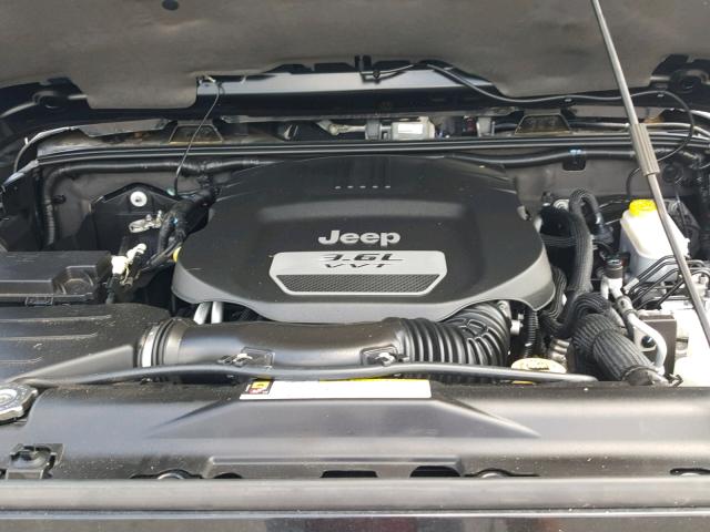 1C4AJWBG7CL107032 - 2012 JEEP WRANGLER S შავი ფოტო 7