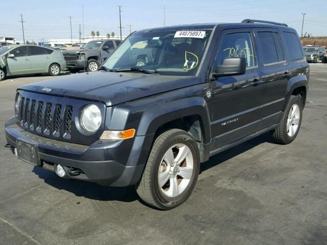 1C4NJRBB8ED540816 - 2014 JEEP PATRIOT SP GRAY photo 2