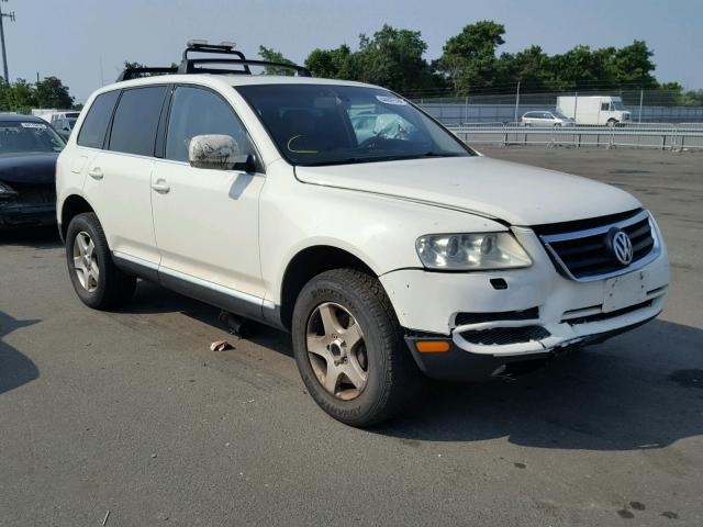 WVGBC77L74D039400 - 2004 VOLKSWAGEN TOUAREG 3. WHITE photo 1