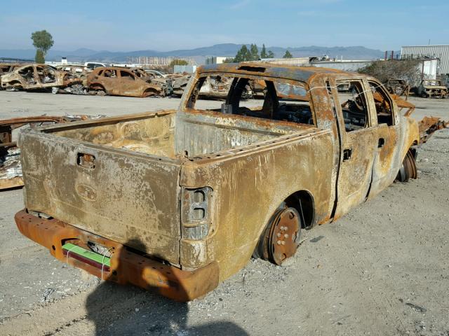 1FTRW14W78FB79155 - 2008 FORD F150 SUPER BURN photo 4