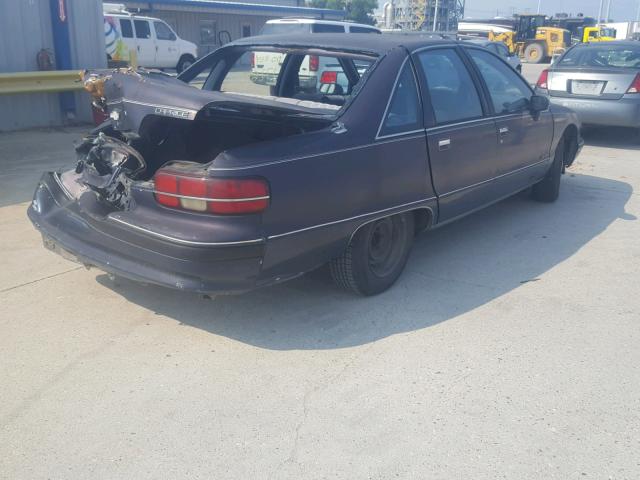 1G1BL53E4MW159491 - 1991 CHEVROLET CAPRICE BLUE photo 4