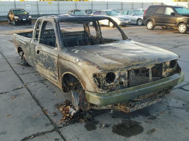 4TAWN74N0TZ109452 - 1996 TOYOTA TACOMA XTR BURN photo 1