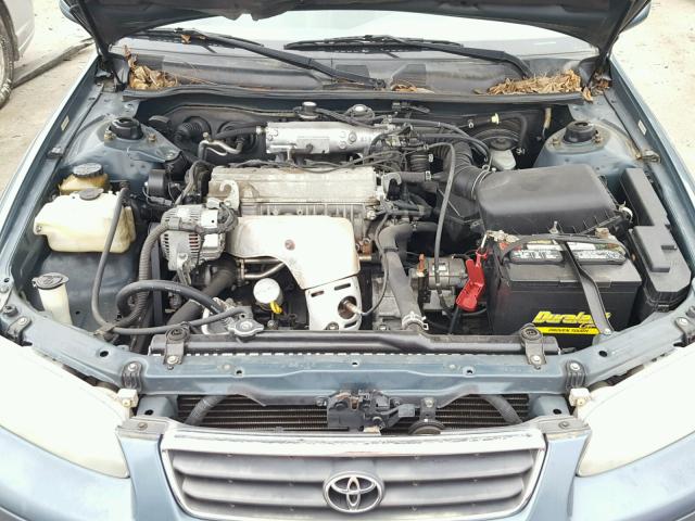 4T1BG22K01U870528 - 2001 TOYOTA CAMRY BLUE photo 9