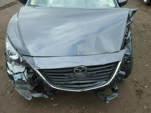 3MZBM1L79GM325178 - 2016 MAZDA 3 TOURING GRAY photo 7