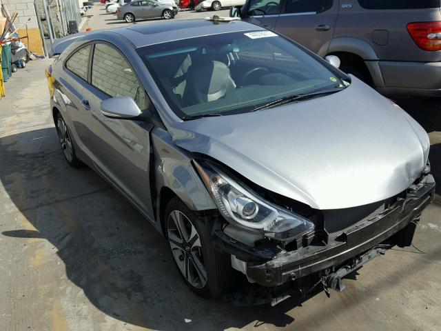 KMHDH6AH7EU025796 - 2014 HYUNDAI ELANTRA CO CHARCOAL photo 1