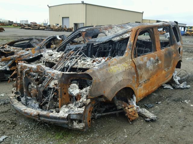 5FNYF4H53DB030044 - 2013 HONDA PILOT EXL BURN photo 2