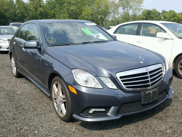 WDDHF8HBXAA063310 - 2010 MERCEDES-BENZ E 350 4MAT GRAY photo 1