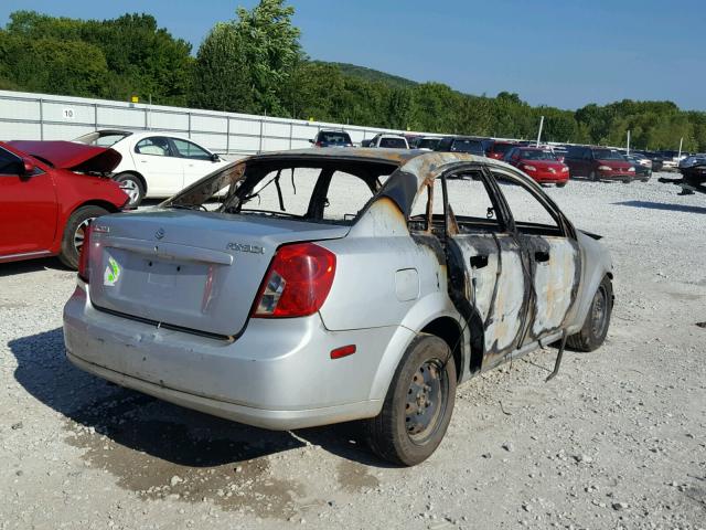 KL5JD56Z67K728616 - 2007 SUZUKI FORENZA BA SILVER photo 4