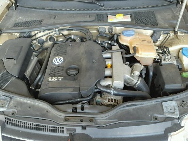 WVWPD63B32P012060 - 2002 VOLKSWAGEN PASSAT GLS GOLD photo 7